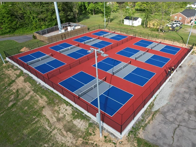 Thi công pickleball 6 lớp MIXSPORTS tại Hậu Giang